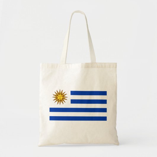 Uruguayaanse vlag tote bag (Voorkant)