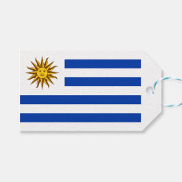 Uruguayaanse vlag (Uruguay) Cadeaulabel
