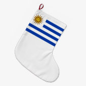 Uruguayaanse vlag (Uruguay) Grote Kerstsok (Voorkant (Hangend))