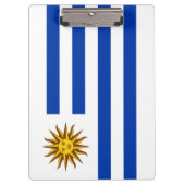 Uruguayaanse vlag (Uruguay) Klembord (Voorkant)