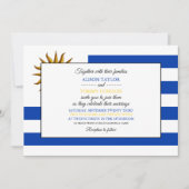 Uruguayaanse Vlag, Vlag van Uruguay Huwelijk Kaart (Voorkant)