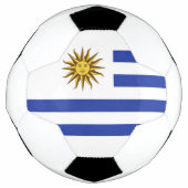 Uruguayaanse vlag voetbal (Voorkant)