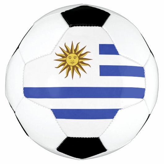 Uruguayaanse vlag voetbal (Voorkant)