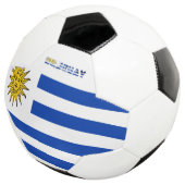 Uruguayaanse vlag voetbal (Drie kwart)