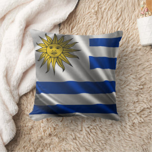 Uruguayaanse Vlag Worp Kussen