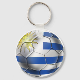 Uruguayaanse voetbal futbol Charruas giften Sleutelhanger