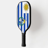 Uruguayaanse wapenschild pickleball paddle (Links)