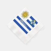 Uruguayaanse wapenschild servet (Hoek)