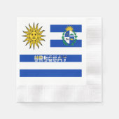 Uruguayaanse wapenschild servet (Voorkant)