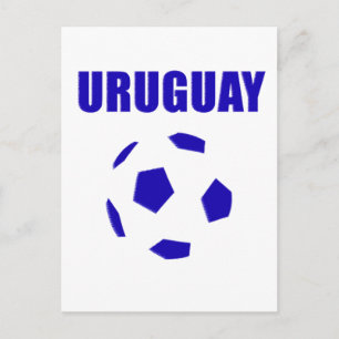Uruguayfluitbol/futebol T-rokken Briefkaart