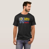 Urumbia Colombia Uruguay Falg Uruguayan Colombian  T-shirt (Voorkant volledig)