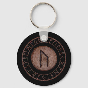 Uruz - Oudere Futhark rune Sleutelhanger
