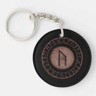 Uruz - Oudere Futhark rune Sleutelhanger