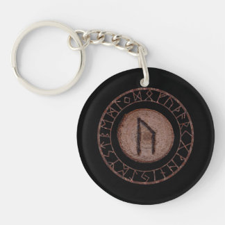 Uruz - Oudere Futhark rune Sleutelhanger