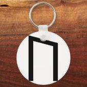URUZ RUNE SLEUTELHANGER (Voorkant)