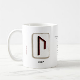 Uruz RuneStone 11 oz. Mok