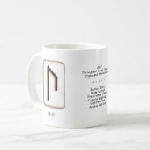 Uruz RuneStone Mok (Voorkant links)