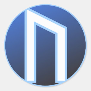 Uruz Ur Rune Ronde Sticker