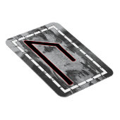 Uruz Viking Rune Magnet - Wisdom! Magneet (Rechterzijde)