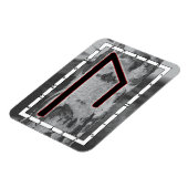 Uruz Viking Rune Magnet - Wisdom! Magneet (Linkerzijde)