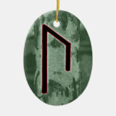 Uruz Viking Rune Ornament - Wisdom! (Voorkant)