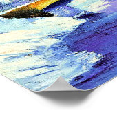 Ury - Tiergarten in de winter,  Poster (Hoek)