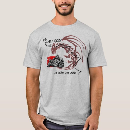US 129 The Dragon T-shirt (Voorkant)
