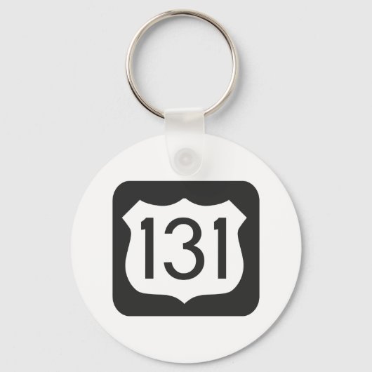 US-131 Highway Sleutelhanger (Voorkant)