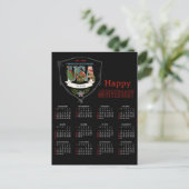 US 250 2026 Semiquincentennial Botanical Calendar  Briefkaart (Staand voorkant)