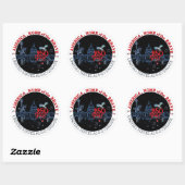 US 250 America Home of the Brave Commemorative Ronde Sticker (Vel)