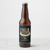 US 250 Aurora Black Beer Bottle Label Bier Etiket (Voorkant)