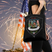 US 250 Years of Freedom Midnight Black Elegant  Tote Bag