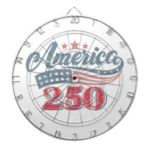 US 250e verjaardag  Dartbord