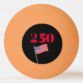 US 250ste verjaardag  Pingpongbal (Achterkant)