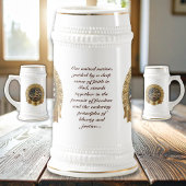 US 250th Anniversary Custom Golden Frame Seal Bierpul