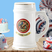 US 250th Anniversary Custom Vintage Freedom Seal Bierpul