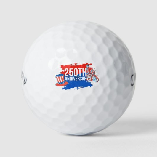 US 250th Anniversary of Independence (1776–2026)  Golfballen (Voorkant)
