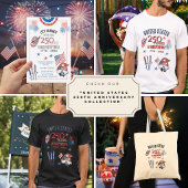 US 250th Anniversary Patriotic Gnome Tote Bag 