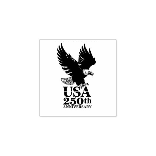 US 250th Anniversary  Rubberstempel (Afrduk)