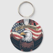 US 250th Anniversary  Sleutelhanger (Voorkant)