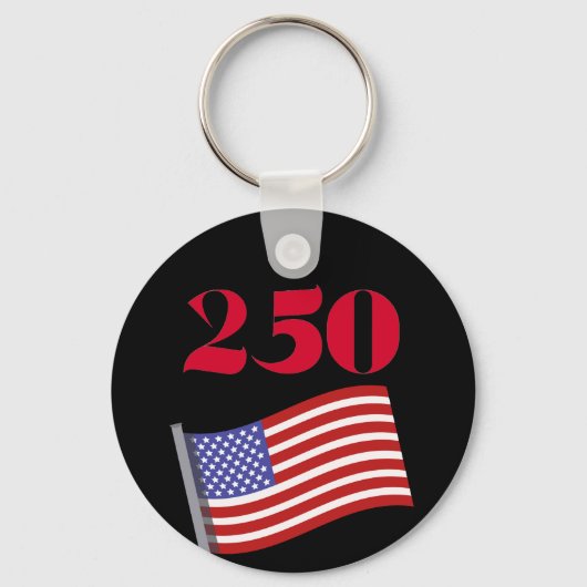 US 250th Anniversary  Sleutelhanger (Achterkant)