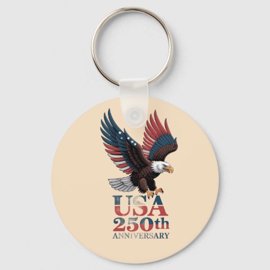 US 250th Anniversary  Sleutelhanger (Voorkant)