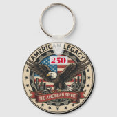 US 250th Anniversary  Sleutelhanger (Voorkant)
