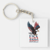US 250th Anniversary Sleutelhanger (voorkant)