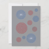 US 250th Celebration Great Eagle Family Uitnodigin Kaart (Achterkant)