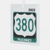 US 380 Hwy - McKinney, Ornament (Voorkant links)