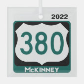 US 380 Hwy - McKinney, Ornament (Voorkant)