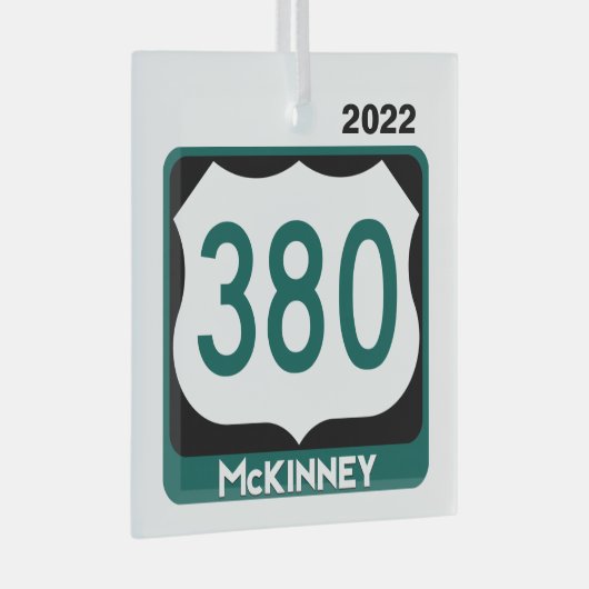 US 380 Hwy - McKinney, Ornament (Voorkant Rechts)