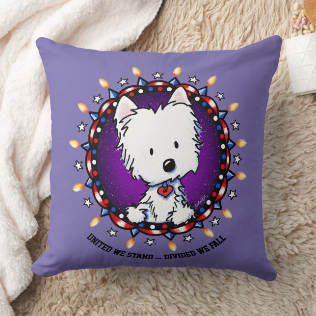 US 4e juli Kussen (Deken)