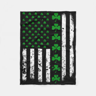 Us A Flag beroemd gemaakt door St Patricks Day Lu Fleece Deken